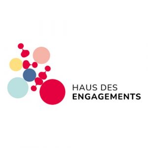 Logo des Haus des Engagements, einer Partnerorganisation von Aktivoli in Hamburg.